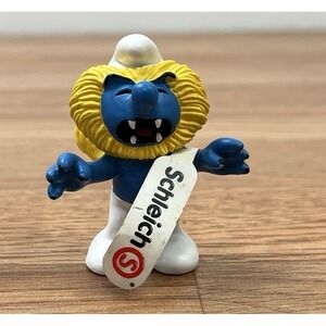 Schleich Smurf PVC Figure Leo Lion Zodiac Horoscope Astrology NEW